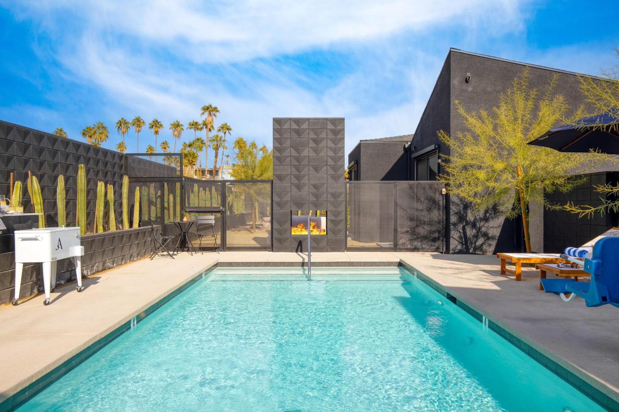 Blackhaus By Avantstay Ada Modern Rooms, Pool & Bbq 팜 스프링스 외부 사진